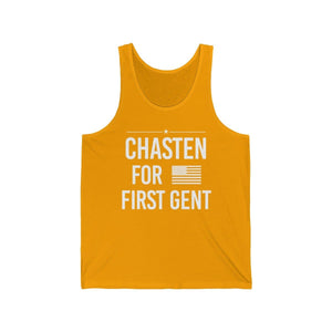 Chasten for First Gent - Jersey Tank - mayor-pete