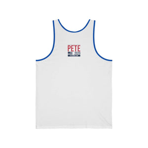 "Boot-Edge-Edge" by Least I Could Do - Jersey Tank - mayor-pete