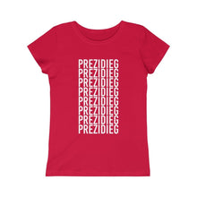 Load image into Gallery viewer, &quot;Prezidieg All Over&quot; Girls Princess Tee