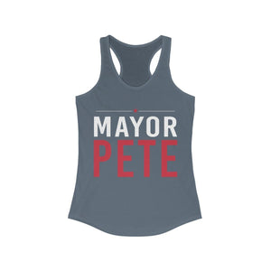 Mayor Pete Women's Ideal Racerback Tank - mayor-pete