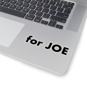 "for JOE" add-on Stickers in Black