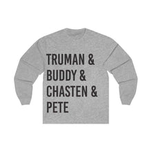 Load image into Gallery viewer, &quot;Truman &amp; Buddy&quot; - Unisex Jersey Long Sleeve Tee