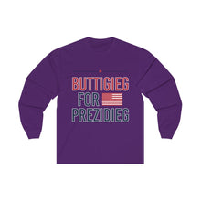 Load image into Gallery viewer, &quot;Buttigieg for Prezidieg!&quot; Unisex Jersey Long Sleeve Tee