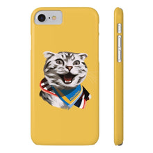 Load image into Gallery viewer, Happy Excited Cat - #TeamPete - Phone Case
