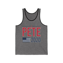 Load image into Gallery viewer, Pete2020 Flag Jersey Tank - mayor-pete