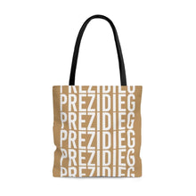 Load image into Gallery viewer, &quot;Prezidieg all over&quot; - Buddy Gold - Tote Bag