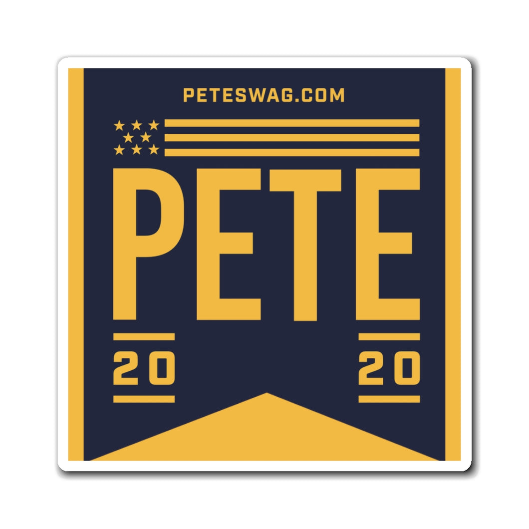 Pete 2020 Flag Magnets - Navy