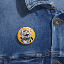 Load image into Gallery viewer, Happy Excited Cat - #TeamPete - Buttons