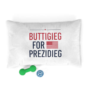 "Buttigieg for Prezidieg!" Pet Bed