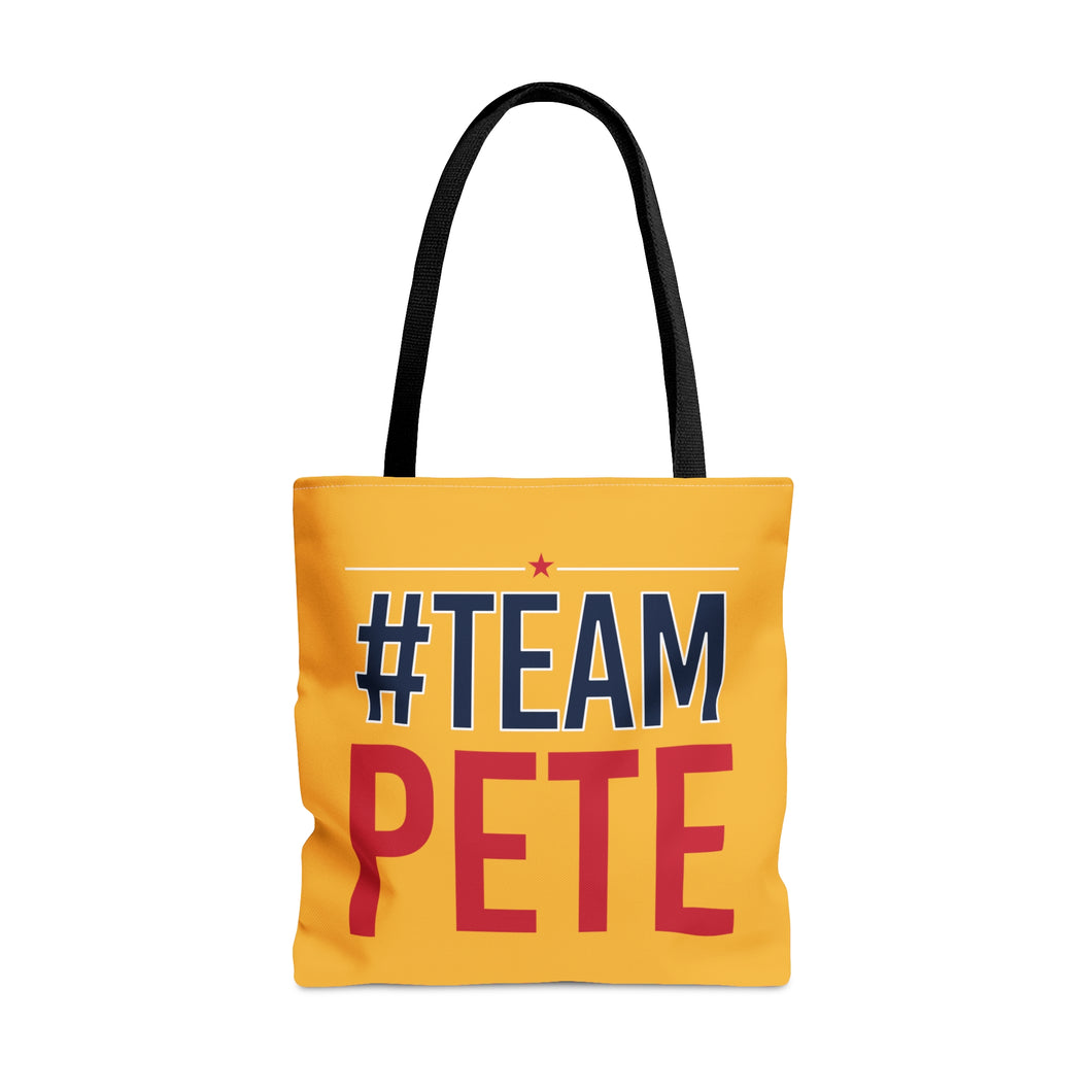 Team Pete Tote Bag