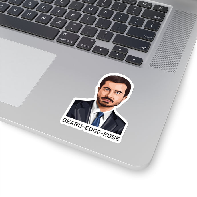 BEARD-EDGE-EDGE Stickers