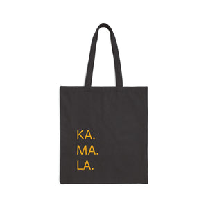 KA.MA.LA. Cotton Canvas Tote Bag