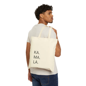 KA.MA.LA. Cotton Canvas Tote Bag