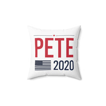 Load image into Gallery viewer, &quot;Buttigieg for Prezidieg!&quot; &amp; Pete2020 - Square Pillow