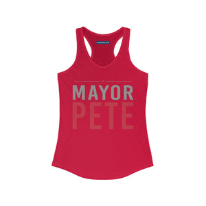 Mayor Pete Women's Ideal Racerback Tank