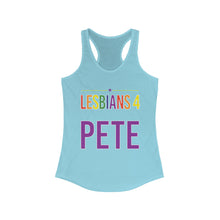 Load image into Gallery viewer, Lesbians 4 Pete -  Women&#39;s Ideal Racerback Tank