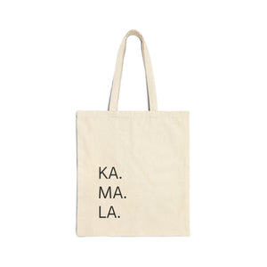 KA.MA.LA. Cotton Canvas Tote Bag