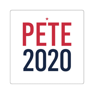 Pete 2020 Square Stickers