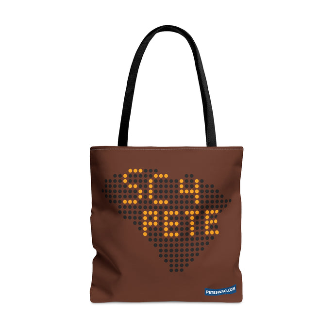 SC4Pete Dot-to-Dot South Carolina Tote Bag