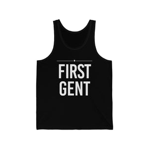 First Gent - Jersey Tank - mayor-pete