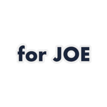 Load image into Gallery viewer, &quot;for JOE&quot; add-on Stickers in Strato Blue