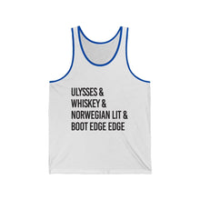 Load image into Gallery viewer, &quot;ULYSSES &amp; WHISKEY&quot; -  Jersey Tank - mayor-pete