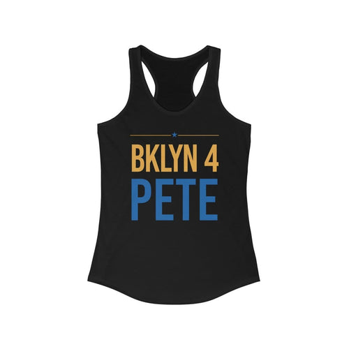 BKLYN 4 Pete - Women's Ideal Racerback Tank - mayor-pete