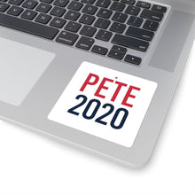 Load image into Gallery viewer, Pete 2020 Square Stickers - mayor-pete