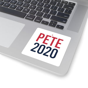 Pete 2020 Square Stickers - mayor-pete