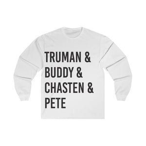 "Truman & Buddy" - Unisex Jersey Long Sleeve Tee