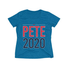 Load image into Gallery viewer, Pete 2020 Women&#39;s Heather Wicking Tee - mayor-pete