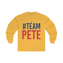 Load image into Gallery viewer, #TeamPete Unisex Jersey Long Sleeve Tee