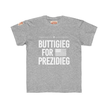 Load image into Gallery viewer, &quot;Buttigieg for Prezidieg&quot; Kids Regular Fit Tee