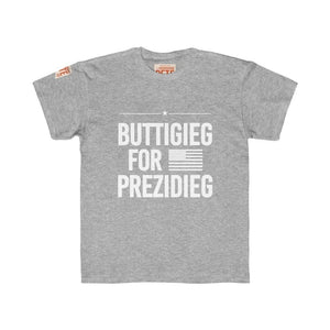 "Buttigieg for Prezidieg" Kids Regular Fit Tee