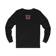 Load image into Gallery viewer, LGBTQ 4 for Pete -  Unisex Jersey Long Sleeve Tee - mayor-pete