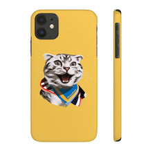 Load image into Gallery viewer, Happy Excited Cat - #TeamPete - Phone Case