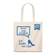 Load image into Gallery viewer, Never Stop Tweeting! -  Tote Bag - Vintage - mayor-pete