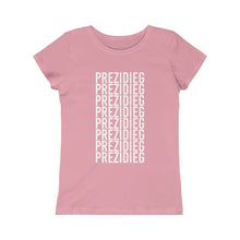 Load image into Gallery viewer, &quot;Prezidieg All Over&quot; Girls Princess Tee