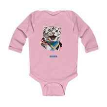 Load image into Gallery viewer, Happy Excited Cat - #TeamPete -  Onesie