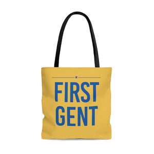 "First Gent" Tote Bag
