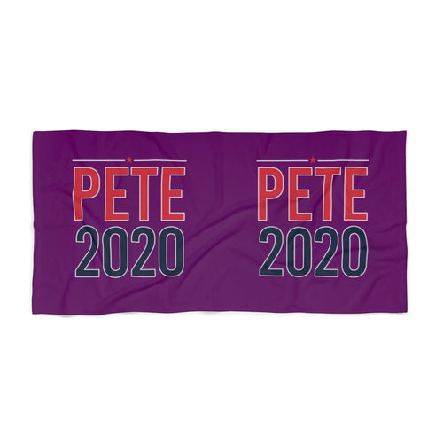 Pete 2020 Beach Towel - mayor-pete