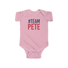 Load image into Gallery viewer, #TeamPete Baby Onezie (unisex) - mayor-pete