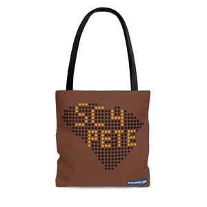 SC4Pete Dot-to-Dot South Carolina Tote Bag