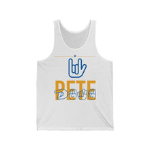 Load image into Gallery viewer, Love Pete ASL Jersey Tank - mayor-pete