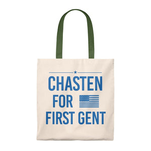 Chasten for First Gent -  Tote Bag - Vintage - mayor-pete