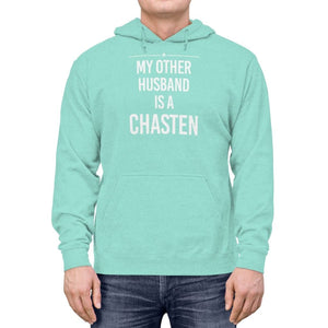 "My Other Husband is a Chasten"  -  Lightweight Hoodie