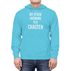 "My Other Husband is a Chasten"  -  Lightweight Hoodie