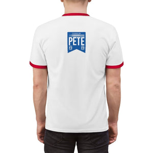 Buttigieg Batman - Pete Tag - Unisex Ringer Tee