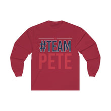 Load image into Gallery viewer, #TeamPete Unisex Jersey Long Sleeve Tee