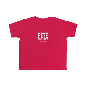 Batman Buttigieg! Kid's Fine Jersey Tee - mayor-pete